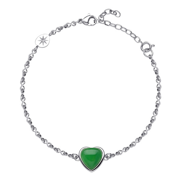 Romantický dámský náramek s jadeitem Essential BNL139