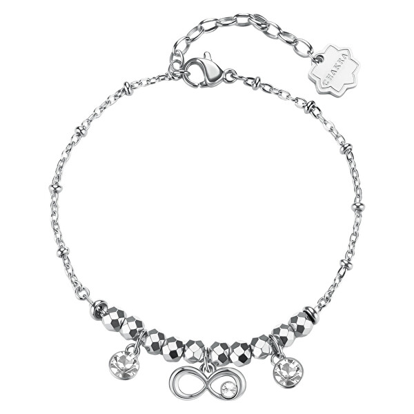 Stylový ocelový náramek s přívěsky Chakra BHKB261