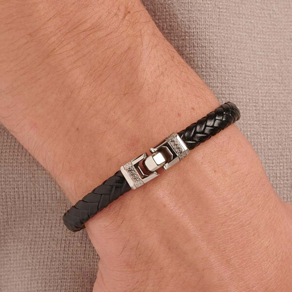 Fashion-Lederarmband für Herren Knocker BKC22