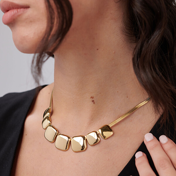 Fashion pozlacený náhrdelník pro ženy Muse BUE04