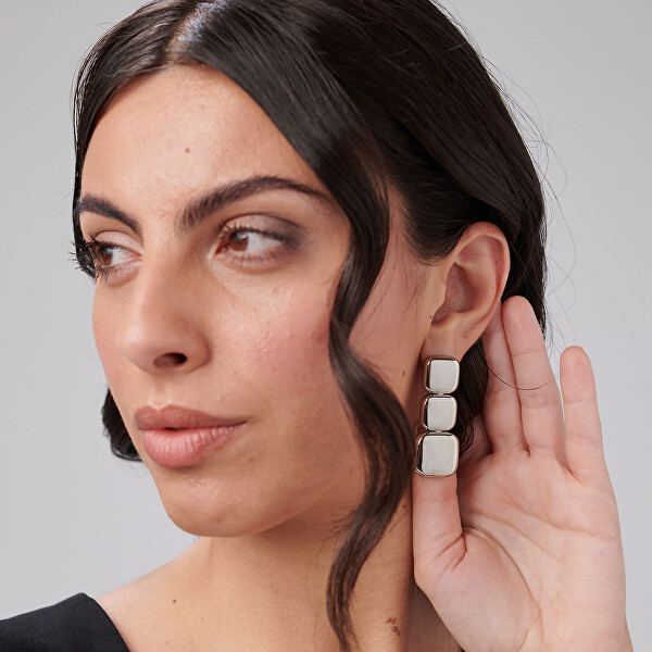 Fashion visací náušnice z oceli Muse BUE23