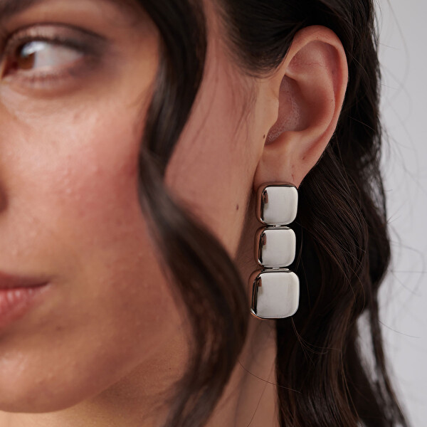 Fashion visací náušnice z oceli Muse BUE23