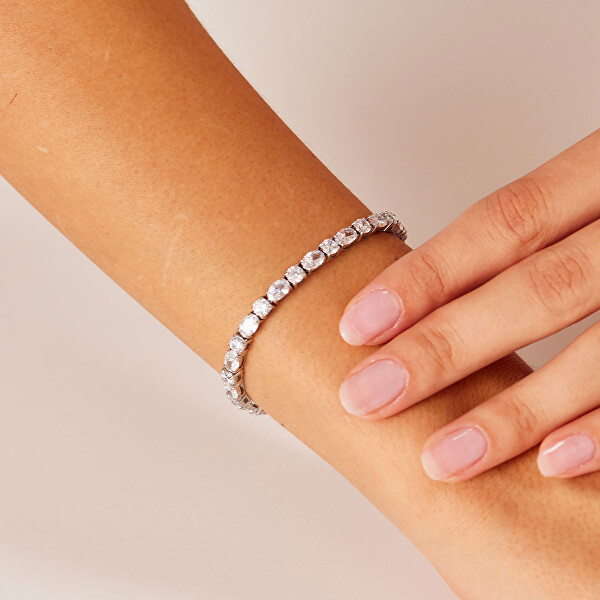 Luxusní náramek s čirými kubickými zirkony Dreaming BIG18