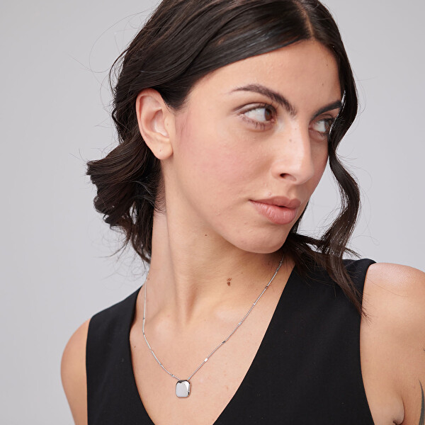 Minimalistický ocelový náhrdelník pro ženy Muse BUE01