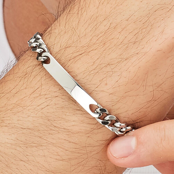 Bracciale da uomo in acciaio Bullet BUL62