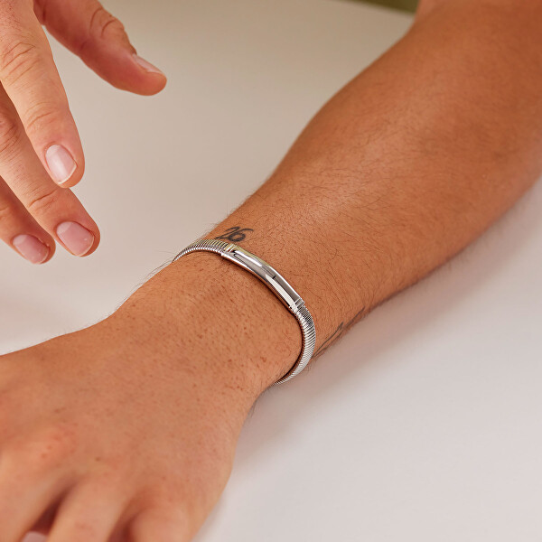 Nadčasový ocelový náramek pro muže Riptide BTD057