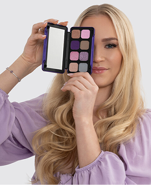 Stříbrný náramek s kubickými zirkony Fancy Magic Purple FMP06