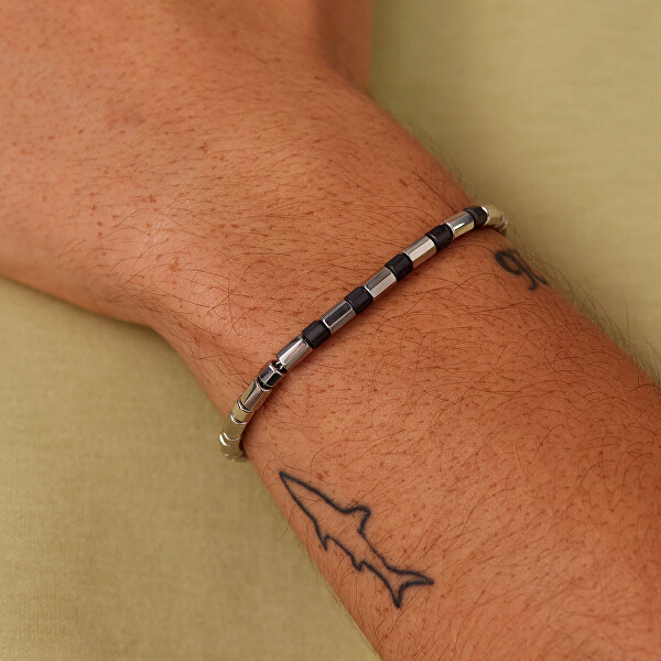 Stylový pánský náramek z oceli Riptide BTD051