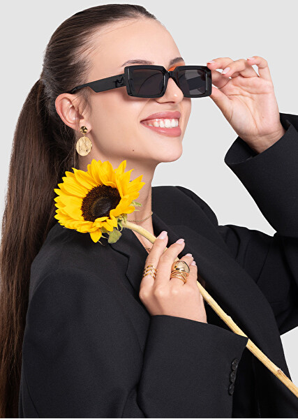 Výrazný ocelový prsten Amy BAY31