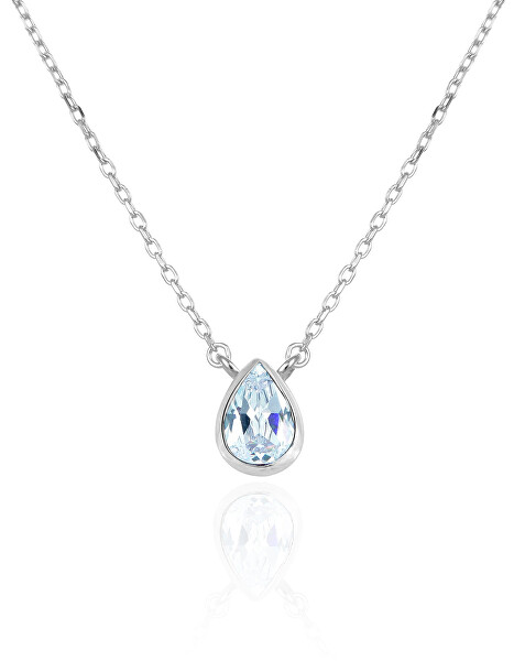 Překrásný stříbrný náhrdelník s topazem TOPAGS2/46