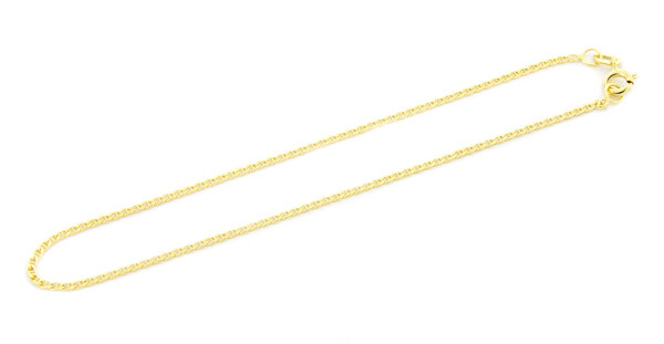 Brățară decentă din aur galben Cârlig AUB0053