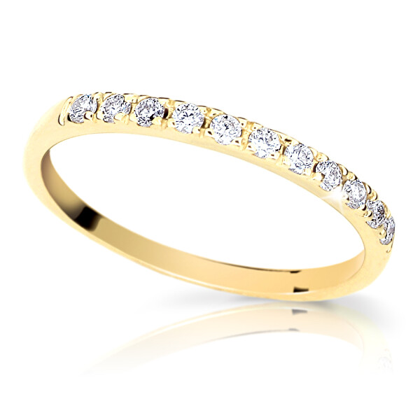 Pôvabný zlatý prsteň Z6484-1670-10-X-1