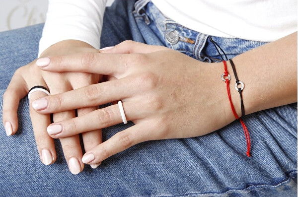 Červený kabala náramek s ozdobou Z3061-60-BL-X-1 red