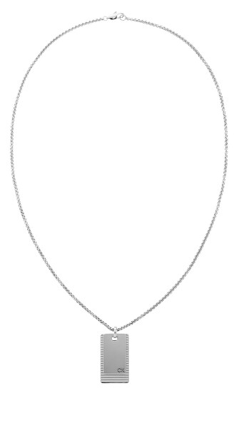 Elegantný pánsky náhrdelník z ocele Circuit 35000266