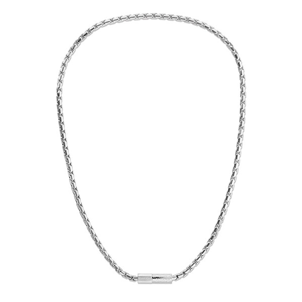 Pánský řetízek z oceli Contoured Barrel 35100092