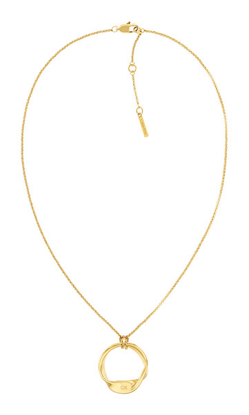 Elegantní pozlacený náhrdelník Ethereal Metals 35000526