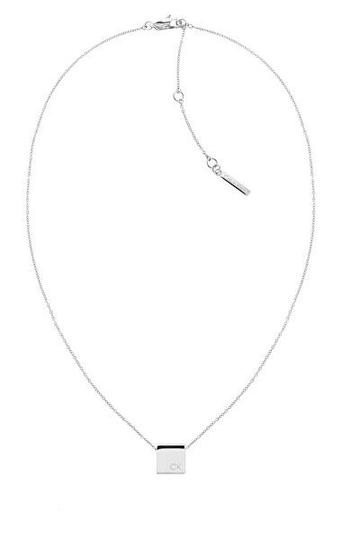 Moderní ocelový náhrdelník Geometric 35000247