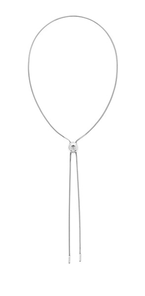 Elegantní náhrdelník s posuvným zapínáním Sculptured Bubbles 35000808