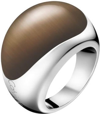Ocelový prsten s kamenem Ellipse KJ3QCR0201
