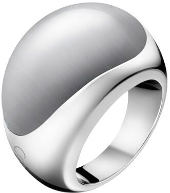 Oceľový prsteň s kameňom Ellipse KJ3QWR0201