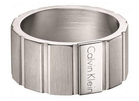 Inel din oțel pentru bărbați mare KJ5SMR0801