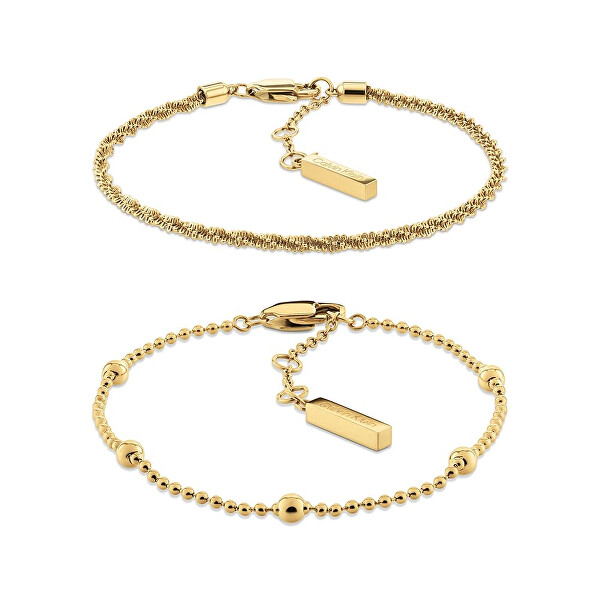 Set náramků pro ženy CK Layered 35000948 (2x náramek)