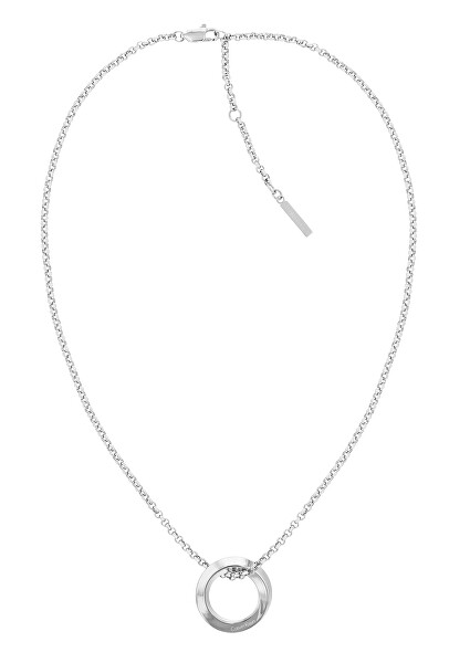 Slušivý dámsky náhrdelník z ocele 35000306