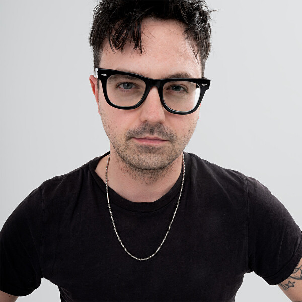 Elegantní pánský řetízek z oceli Cylinder Links 35000573