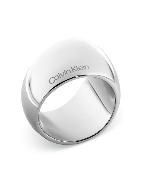 Masivní ocelový prsten Modern Purity 35000833