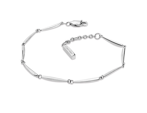 Moderný oceľový náramok Elongated Drops 35000996