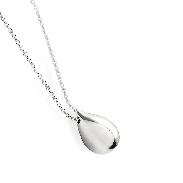Ocelový náhrdelník Tear Drop Sculptured Drops 35000083