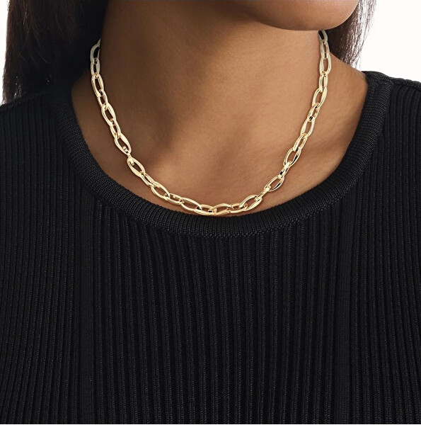 Pozlacený náhrdelník Harmonious Connection 35000805