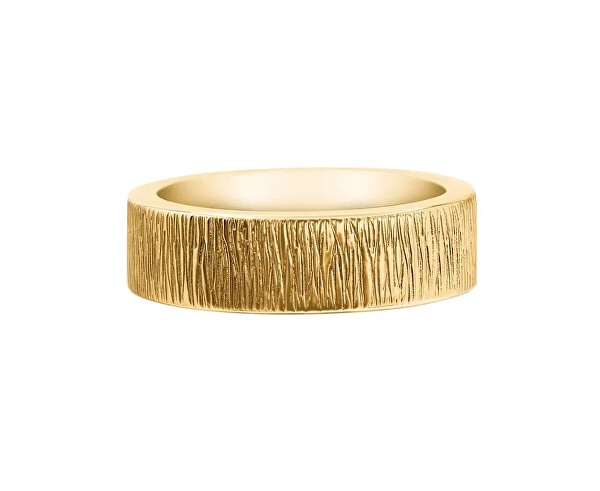 Pozlacený prsten pro ženy Sophisticated Texture 35001024