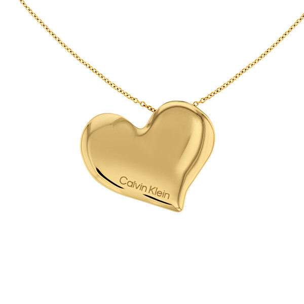 Collana romantica in acciaio placcata in oro Passion 35000597
