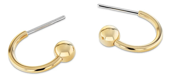 Sada pozlacených náušnic CK Pure Essentials 35000952 (3 páry náušnic)