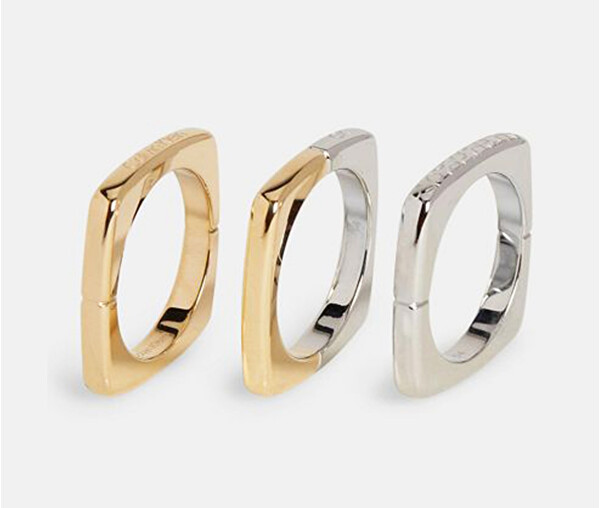 Stylová sada ocelových prstenů 35000512