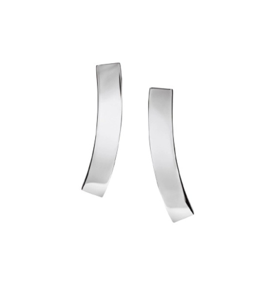 Visací ocelové náušnice Elliptical 35000849