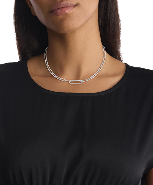 Collana da donna in acciaio Asymmetrical Elegance 35000536