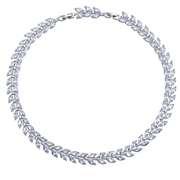 Elegante Halskette mit Kristallen Luminous 12251.R