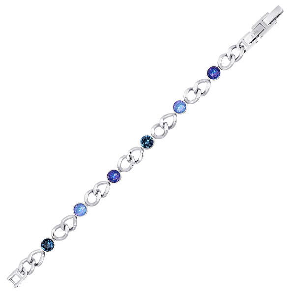 Bracciale con cristalli Solara 22295.BLU.E