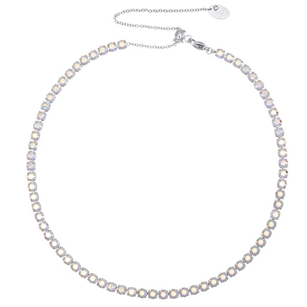 Tenisový choker s AB krystaly Swarovski Alice 12420.CAB.E