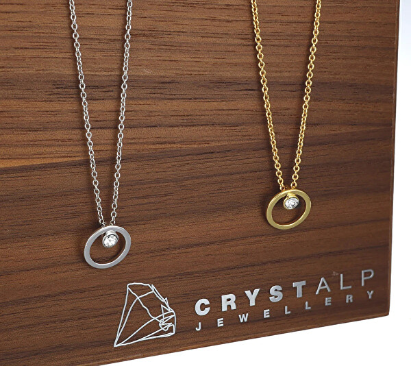 Nadčasový náhrdelník se Swarovski krystalem Mirage 32215.R