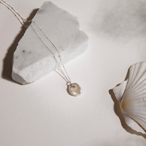 Překrásný náhrdelník Perla a hvězda Sea