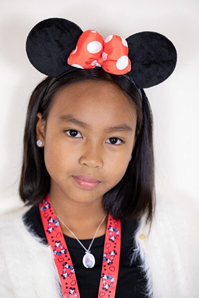 Hravá dievčenská čelenka Minnie Mouse V700050L