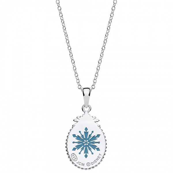 Obľúbený dievčenské strieborný náhrdelník Frozen CS00021SRJL-P.CS