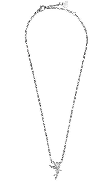 Ocelový náhrdelník s přívěskem Víly Zvonilky Tinker Bell N600633L-157.CS