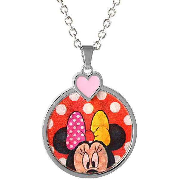 Slušivý dívčí náhrdelník Minnie Mouse NH00544RL-16
