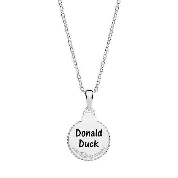 Stříbrný náhrdelník Donald Duck CS00027SRJL-P.CS (řetízek, přívěsek)