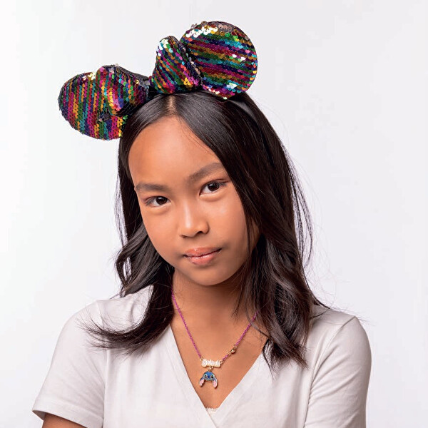 Trblietavá dievčenská čelenka Minnie Mouse V700049L