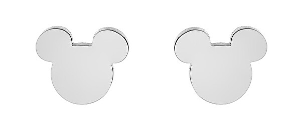 Minimalistické ocelové náušnice Mickey Mouse E600179L-B.CS